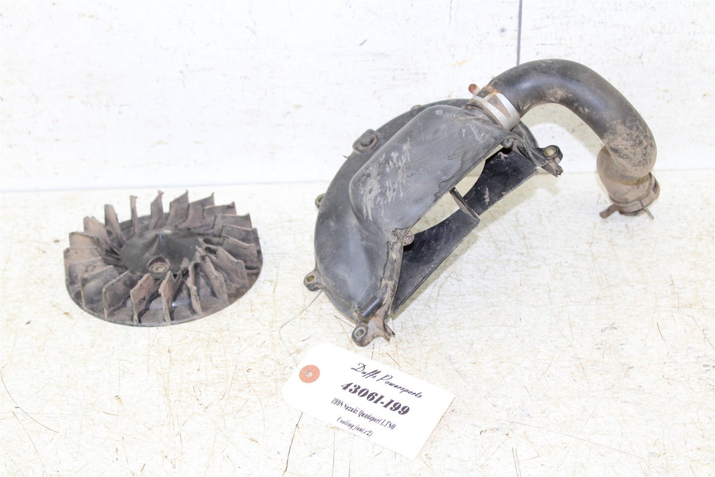 1998 Suzuki Quadsport LT 80 Blower Housing Flywheel Cooling Fan 43061