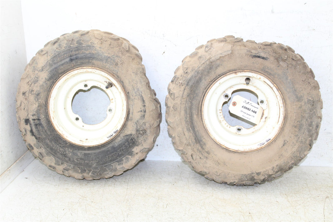 1998 Suzuki Quadsport LT 80 Rear Wheel Set Rims 43061