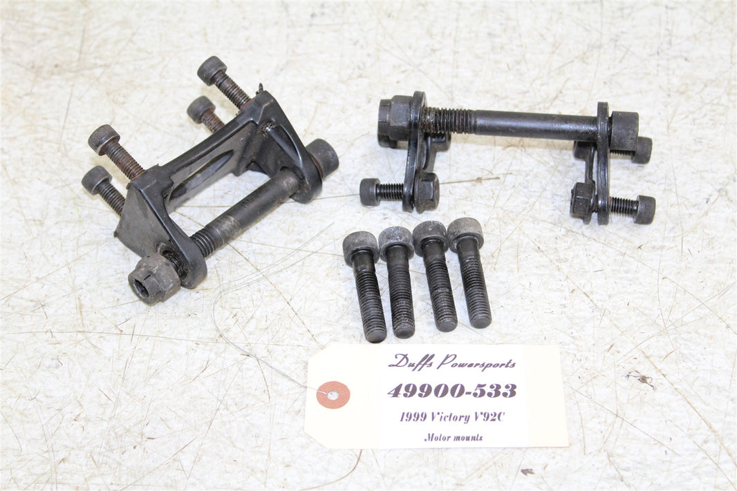 1999 Victory Motorcycle V92C Motor Mounts Engine Brackets Hardware 49900