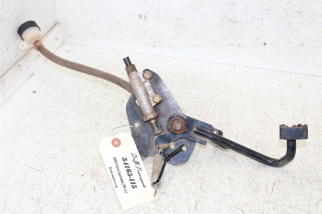2002 Polaris Sportsman 700 4x4 Rear Brake Master Cylinder w/ Pedal 34165