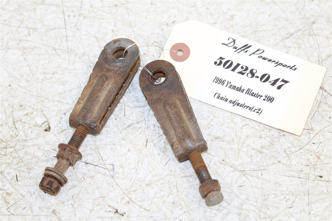 1996 Yamaha Blaster 200 Rear Axle Chain Adjusters 50128