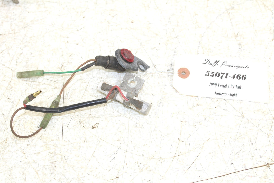 1990 Yamaha RT 180 Oil Indicator Light w/ Relay 55071