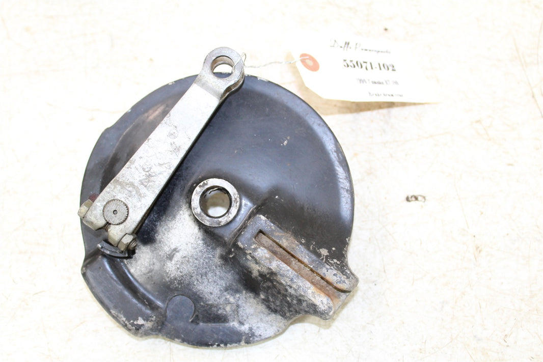 1990 Yamaha RT 180 Rear Brake Drum Plate Panel Mount 55071