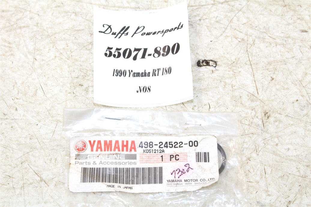 NOS Genuine Yamaha Petcock Bowl Gasket O Ring 498-24522-00 NEW 55071