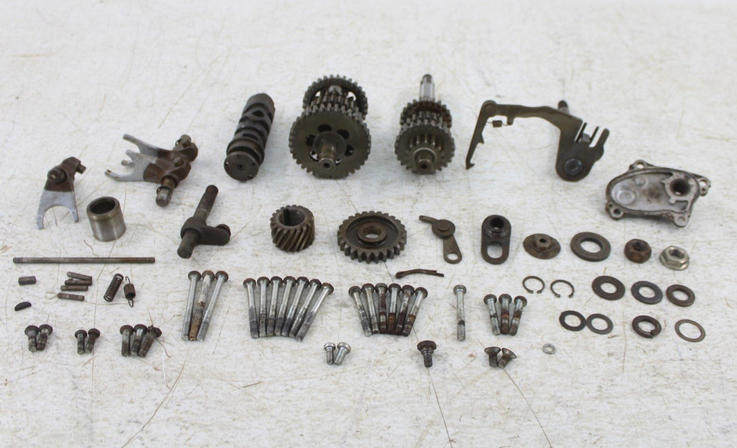 1978 Yamaha DT 100 Transmission Gears Shift Shaft Drum Forks Clutch Rod