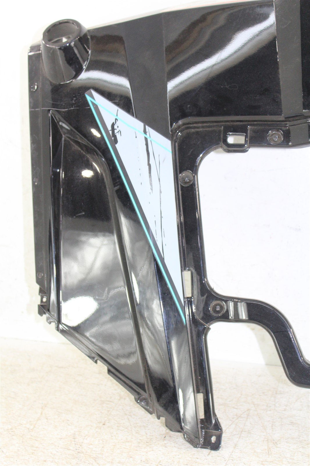 2019 CFMoto Zforce 500 Front Fender Hood Plastic Nebula Black CF500