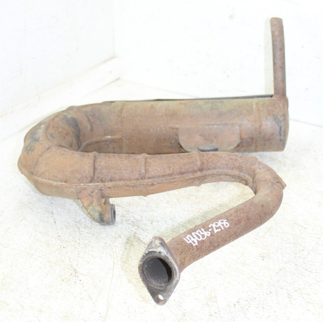 1999 Suzuki Quadsport LT80 Exhaust Head Pipe Silencer Muffler