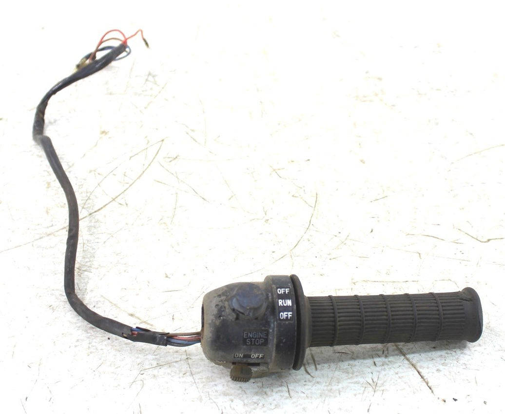 1975 Yamaha RD250 Throttle Housing Tube On Off Switch