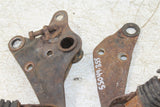 1975 Yamaha RD250 Passenger Foot Rest Pegs Set Exhaust Mount