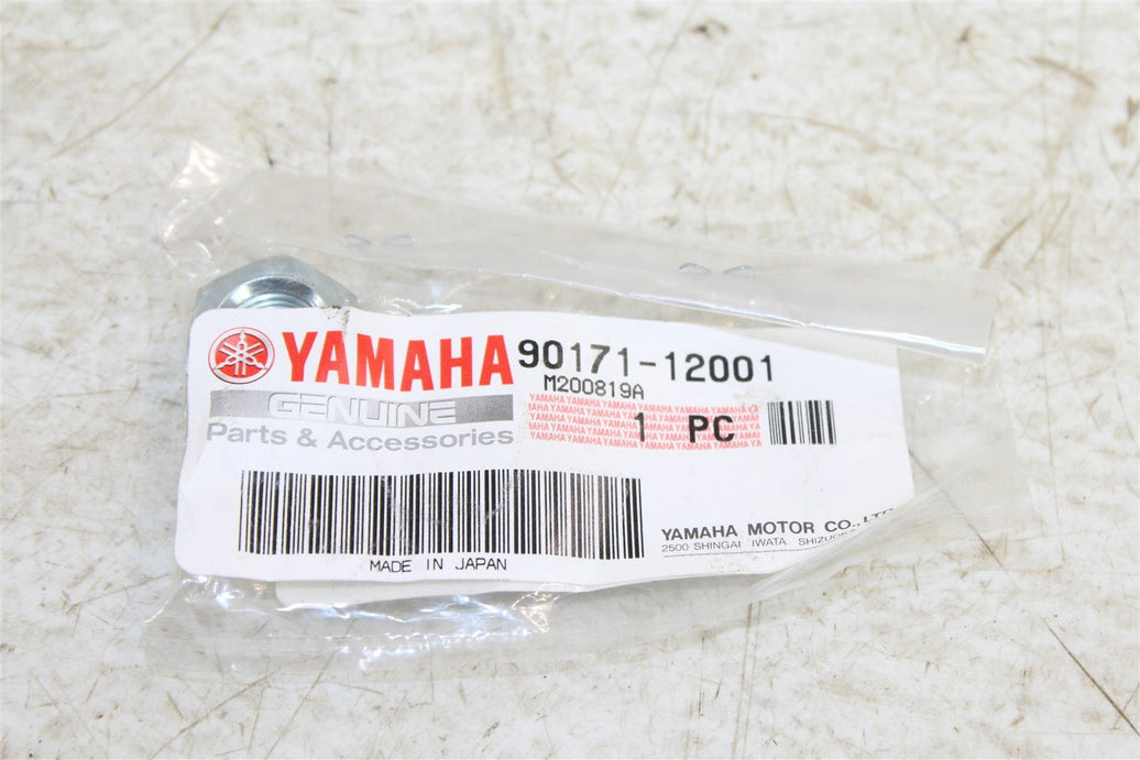 NOS Genuine Yamaha Suspension Castle Nut 90171-12001-00 NEW OEM
