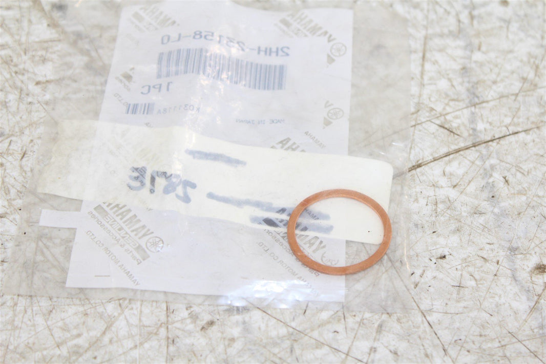 NOS Genuine Yamaha Copper Gasket YZ80 YZ125 TTR250 WR250 NEW OEM 2HH-23158-L0