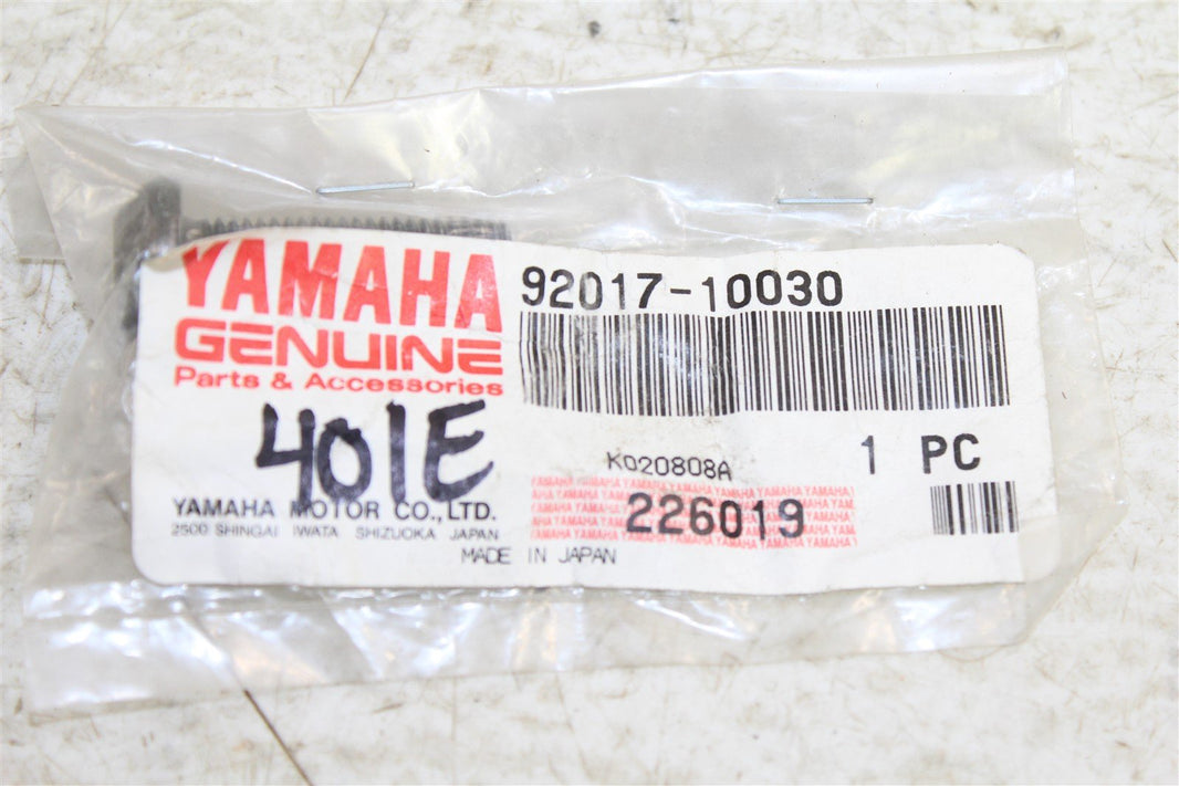NOS Genuine Yamaha Button Head Bolt YFZ450 YFM660 XVZ1300 NEW OEM 92017-10030