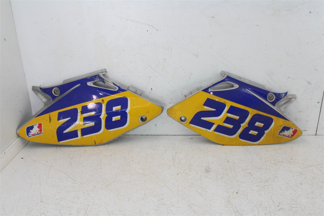 2004 Honda CRF250R Number Plates Plastics Right Left Fenders