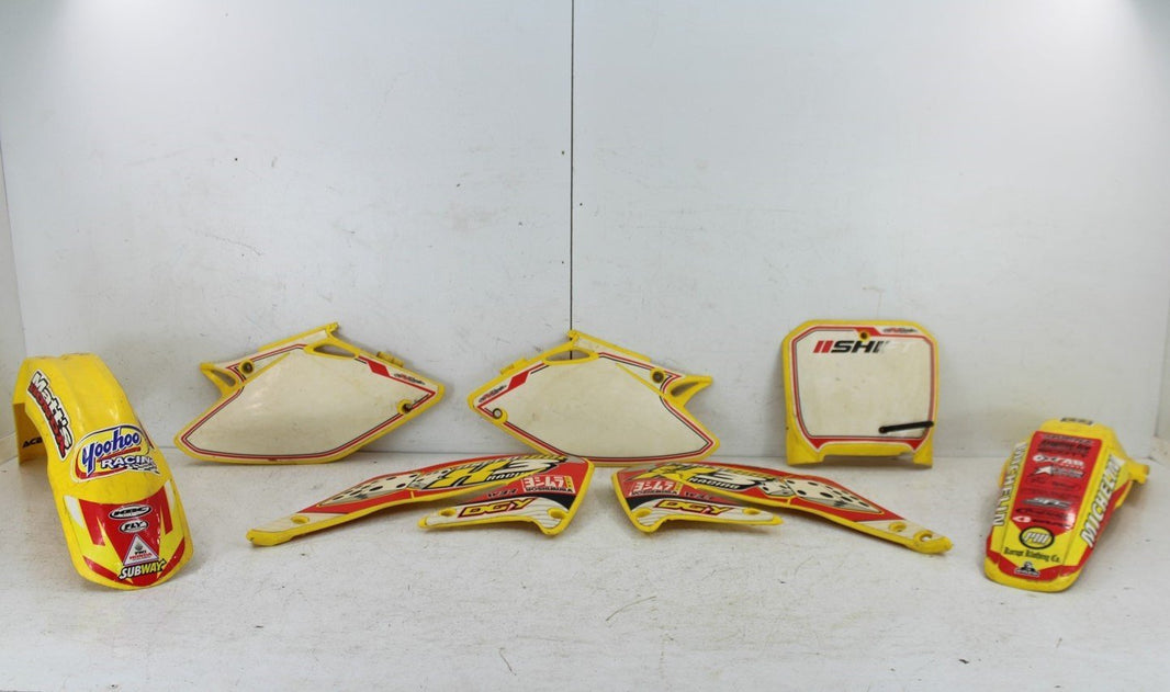 2004 Honda CRF250R Fender Set Rear Front Number Plates Tank Shrouds