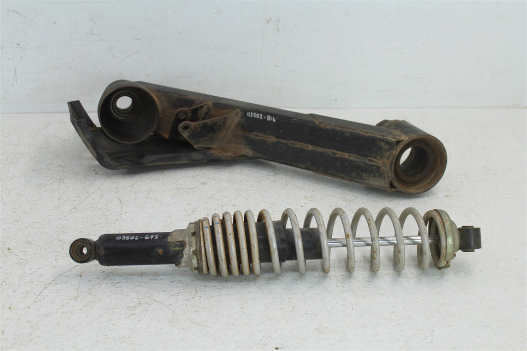2004 Bombardier Outlander 400 Rear Shock Spring Absorber Rear Left Swingarm