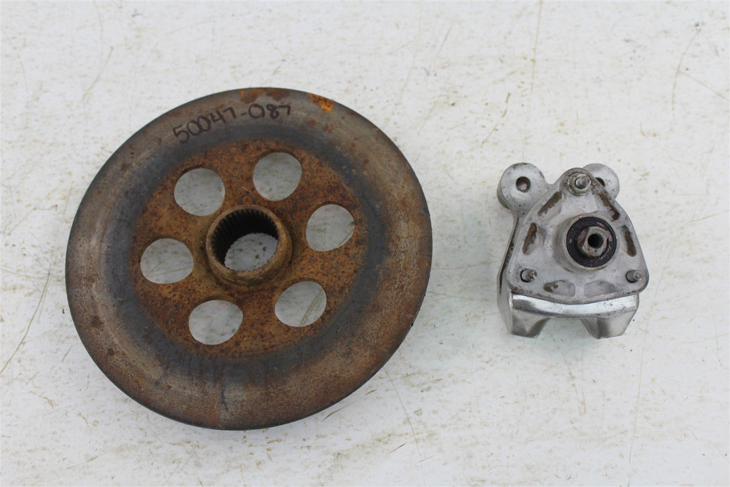 1986 Yamaha Moto 4 225 Rear Brake Caliper w/ Brake Rotor
