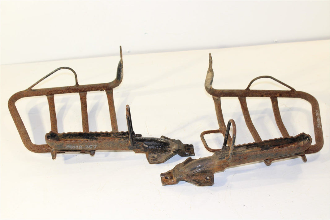 1991 Kawasaki Bayou 220 Foot Pegs Rests Set Left Right