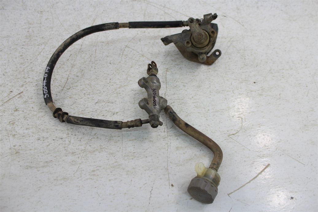 2005 Yamaha YFZ450 Rear Brake Master Cylinder Caliper