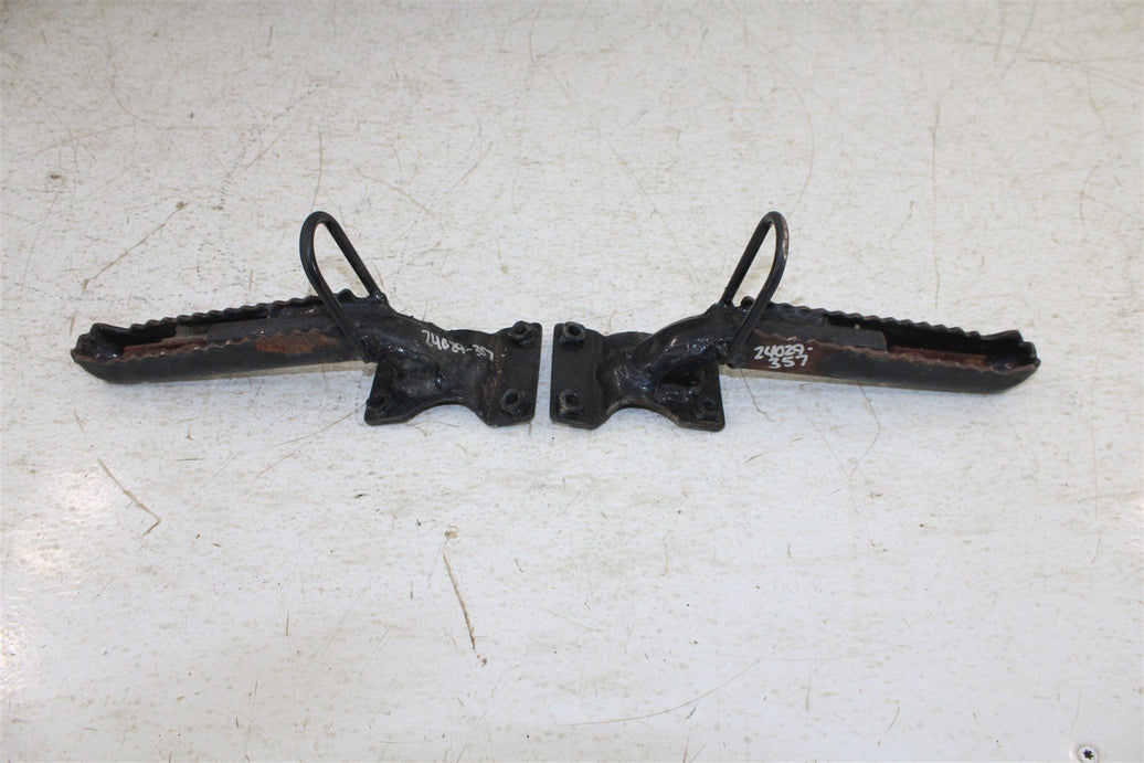 1999 Kawasaki Bayou 300 4x4 Foot Pegs Rests Set Left Right