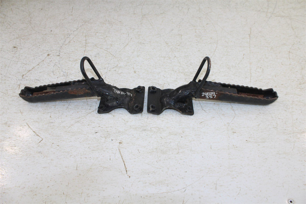 1999 Kawasaki Bayou 300 4x4 Foot Pegs Rests Set Left Right