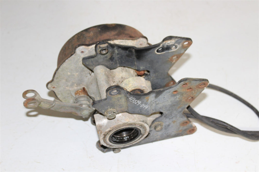 1989 Suzuki LT80 Rear Axle Carrier Housing Bearing Brake Drum Cover