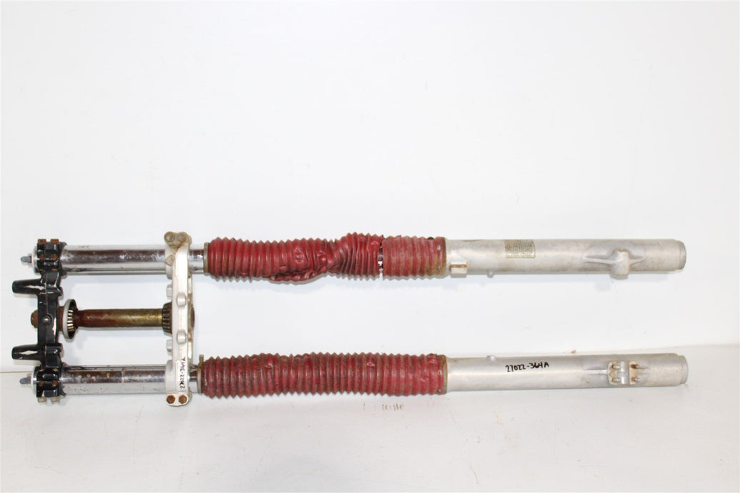 1985 Yamaha YZ 125 Fork Tubes Front Suspension Triple Clamps