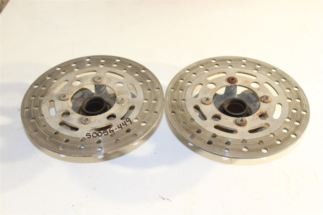 2000 Yamaha Grizzly 600 Front Hubs Brake Rotors