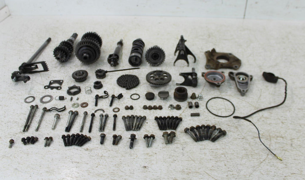 1992 Suzuki Quadrunner LT 160 Transmission Gears Shaft Shift Drum Forks