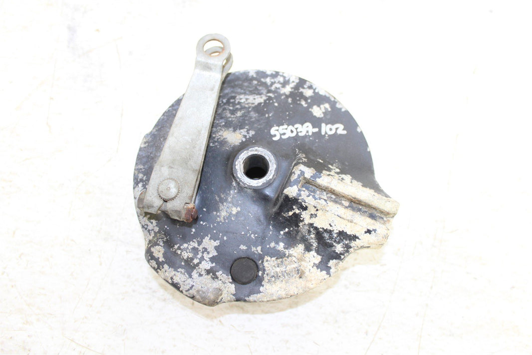 1978 Yamaha DT 175 Enduro Rear Brake Cylinder Mount Shoes Drum Panel