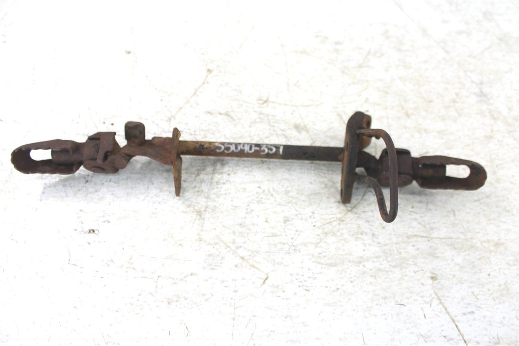 1978 Yamaha DT 100 Foot Pegs Set Hardware Springs Rests