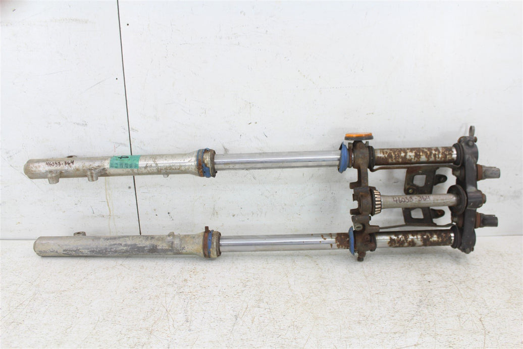 1986 Suzuki SP 200 Fork Tubes Front Suspension Triple Clamps
