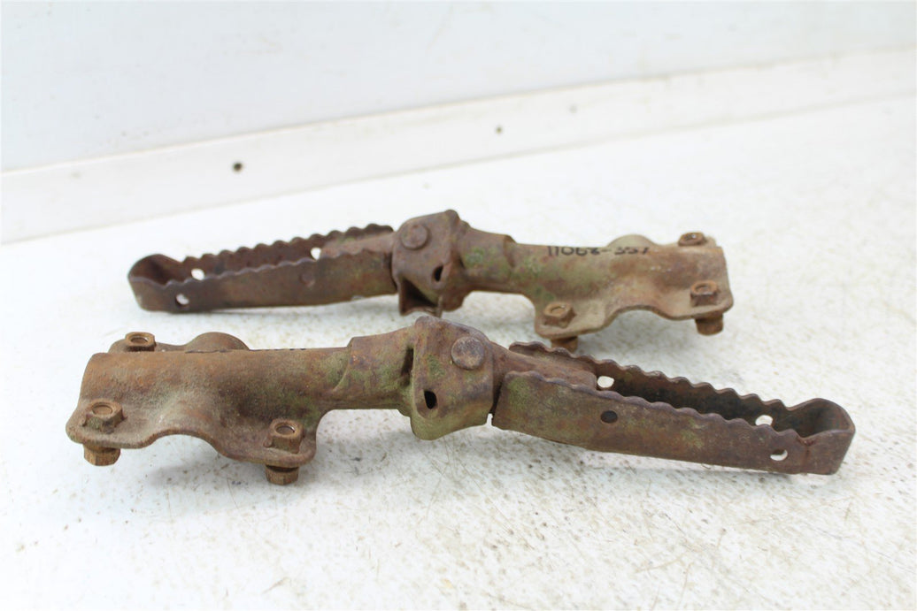 1984 Honda ATC 200S Foot Pegs Rests Set Left Right