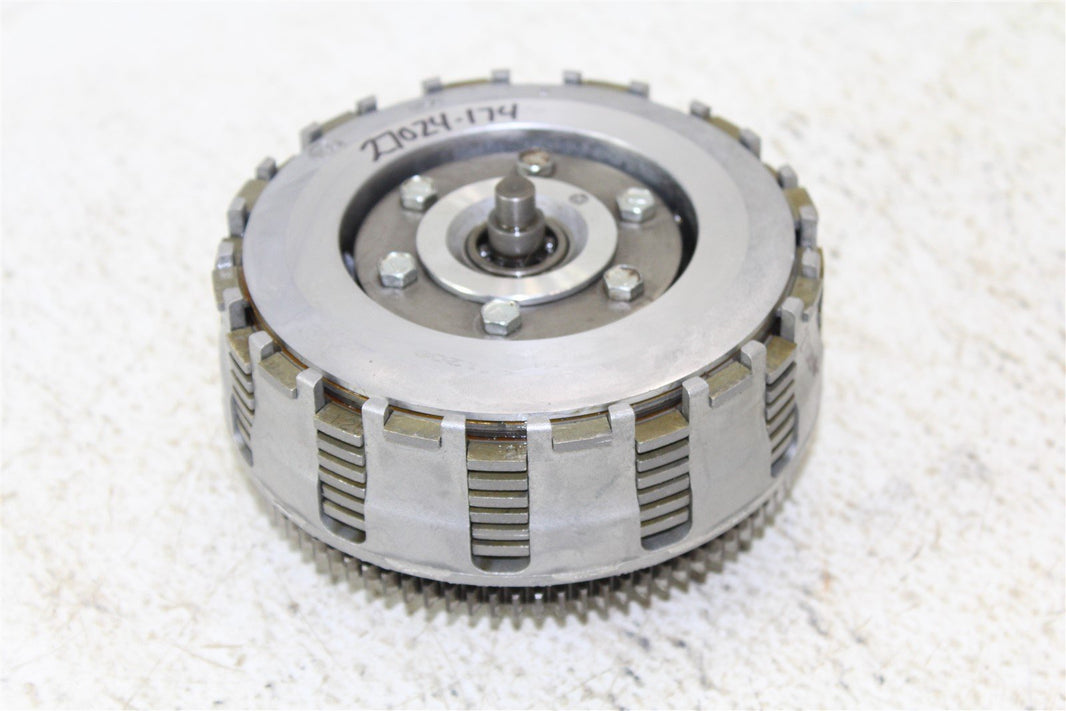 2009 Kawasaki KLX 250SF Clutch Basket Inner Hub Pressure Plate