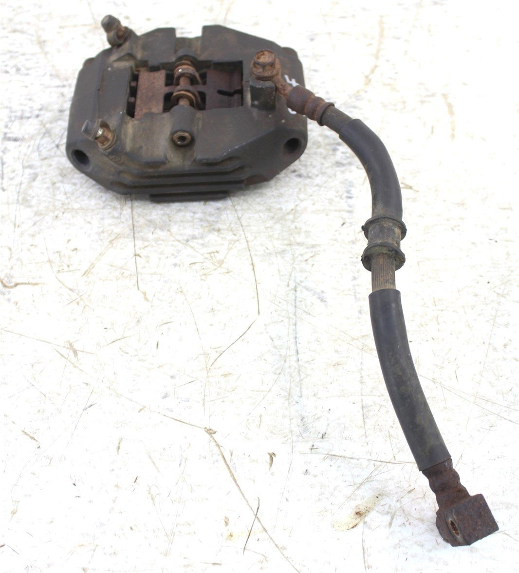 2002 Yamaha Grizzly 660 4x4 Rear Brake Caliper w/ Line
