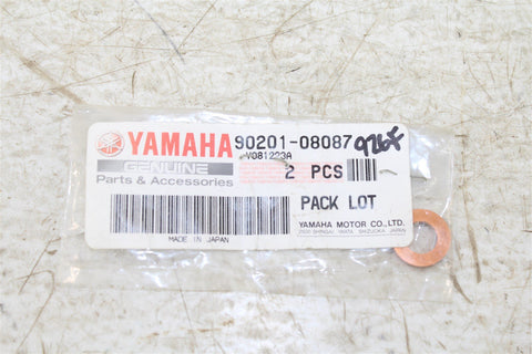 NOS Genuine Yamaha Copper Plate Washer BW TW 200 QT PW 50 90201-08087 QTY:1