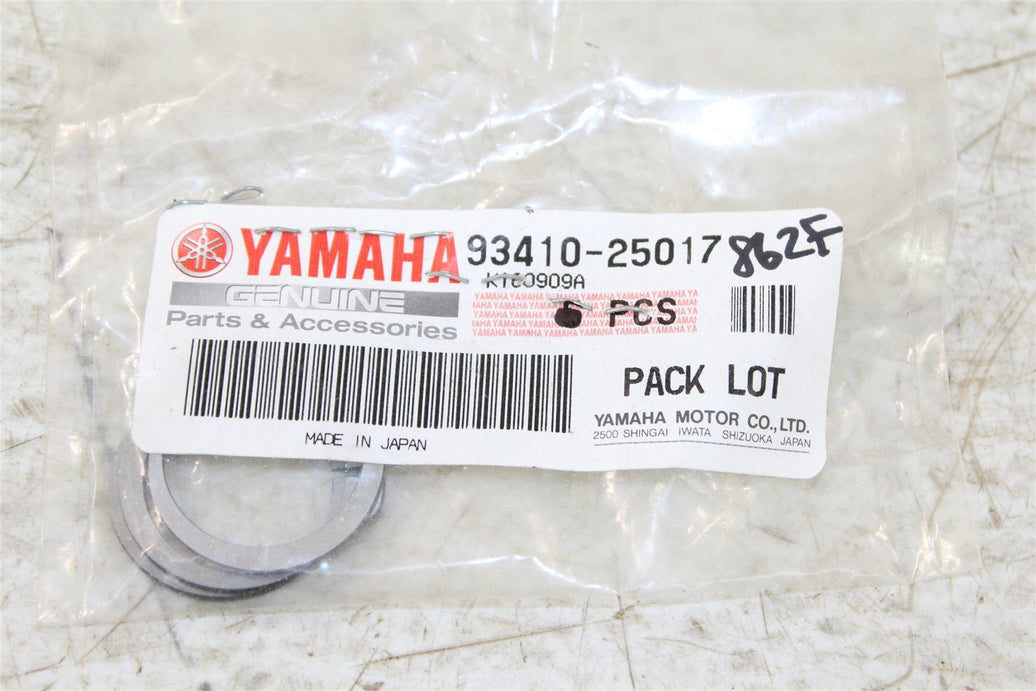 NOS Genuine Yamaha Circlip GT80 HT1 YFM300 YFM400 XS1100 XS650 93410-25017 3PCS