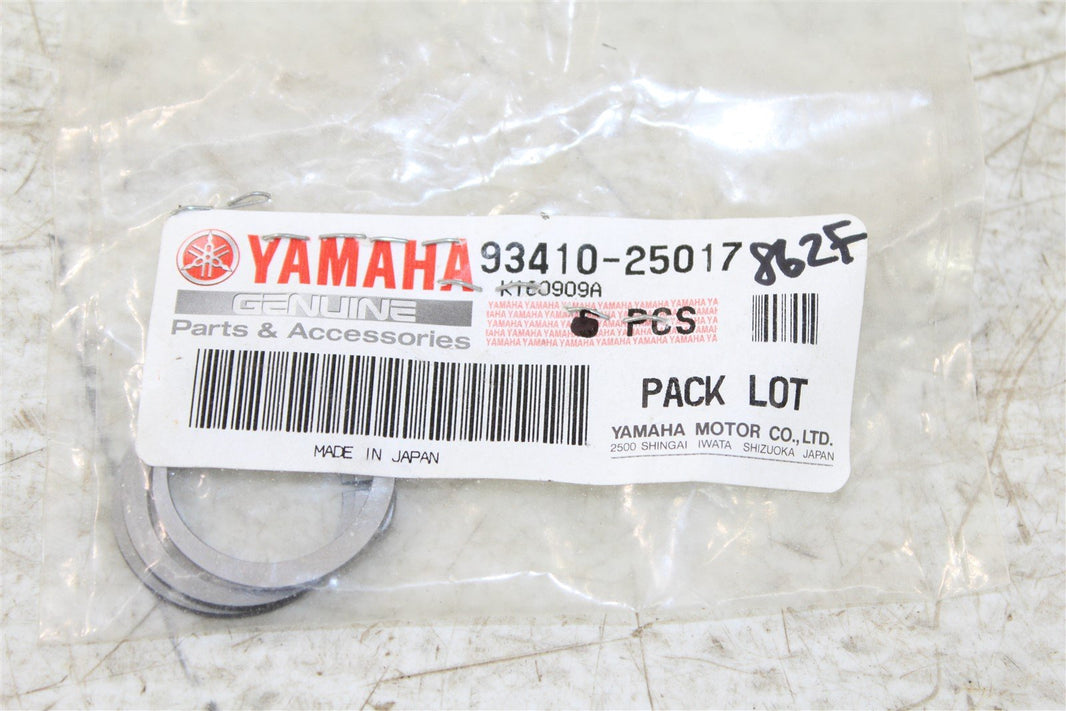 NOS Genuine Yamaha Circlip GT80 HT1 YFM300 YFM400 XS1100 XS650 93410-25017 3PCS
