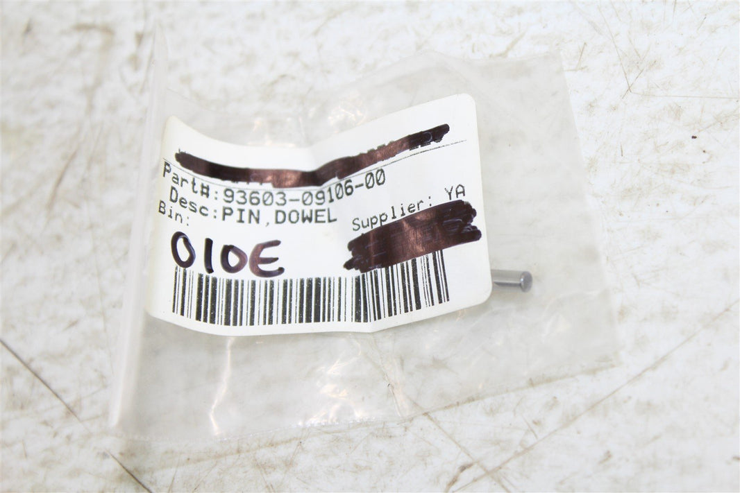 NOS Genuine Yamaha Dowel Pin NEW OEM V STAR 1300 ZUMA 50 YZFR6 FJR1300A C3 YZFR6