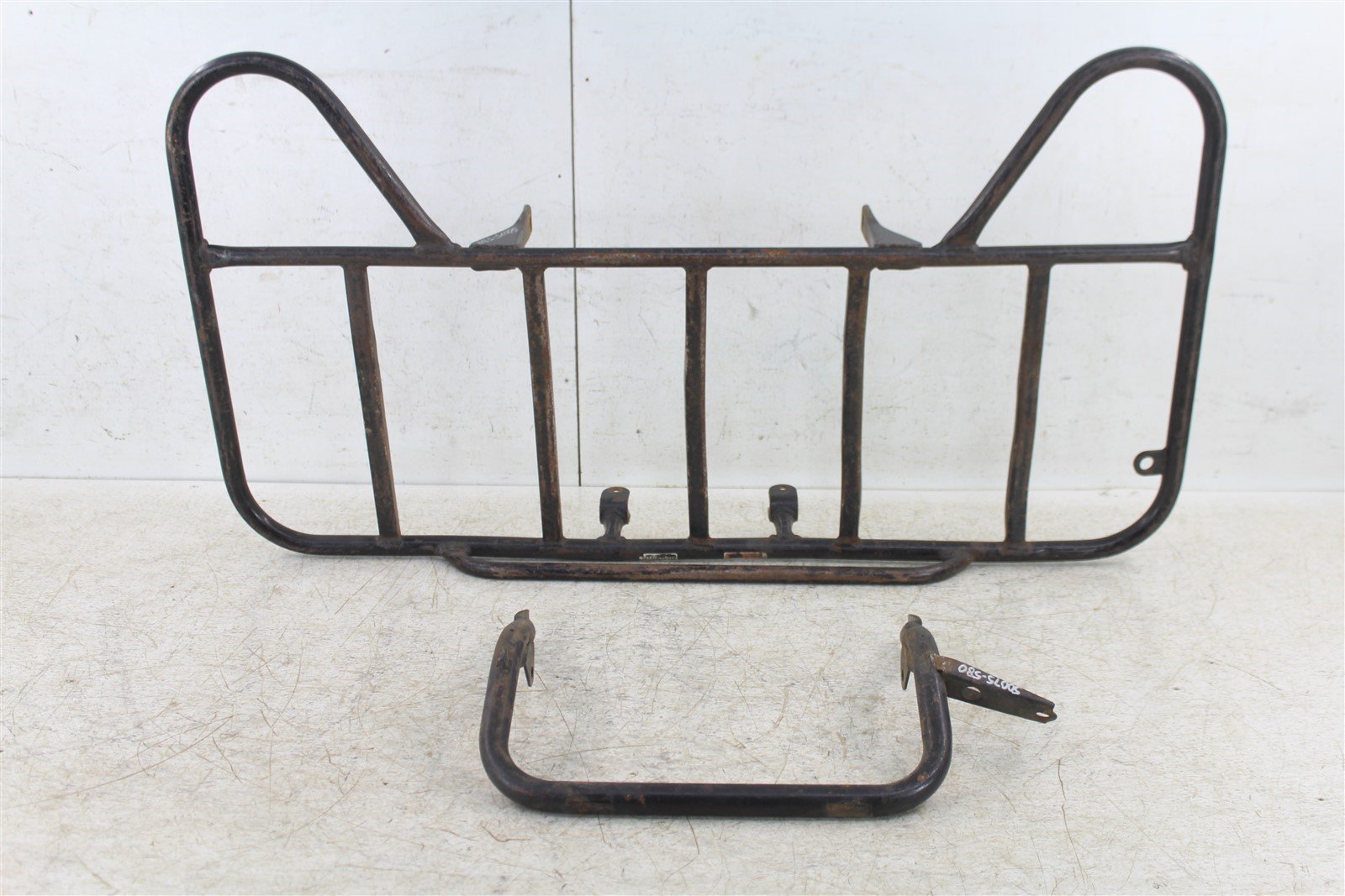 1998 Yamaha Big Bear 350 4x4 Rear Rack Mount Carrier w/ Support Grab Bar