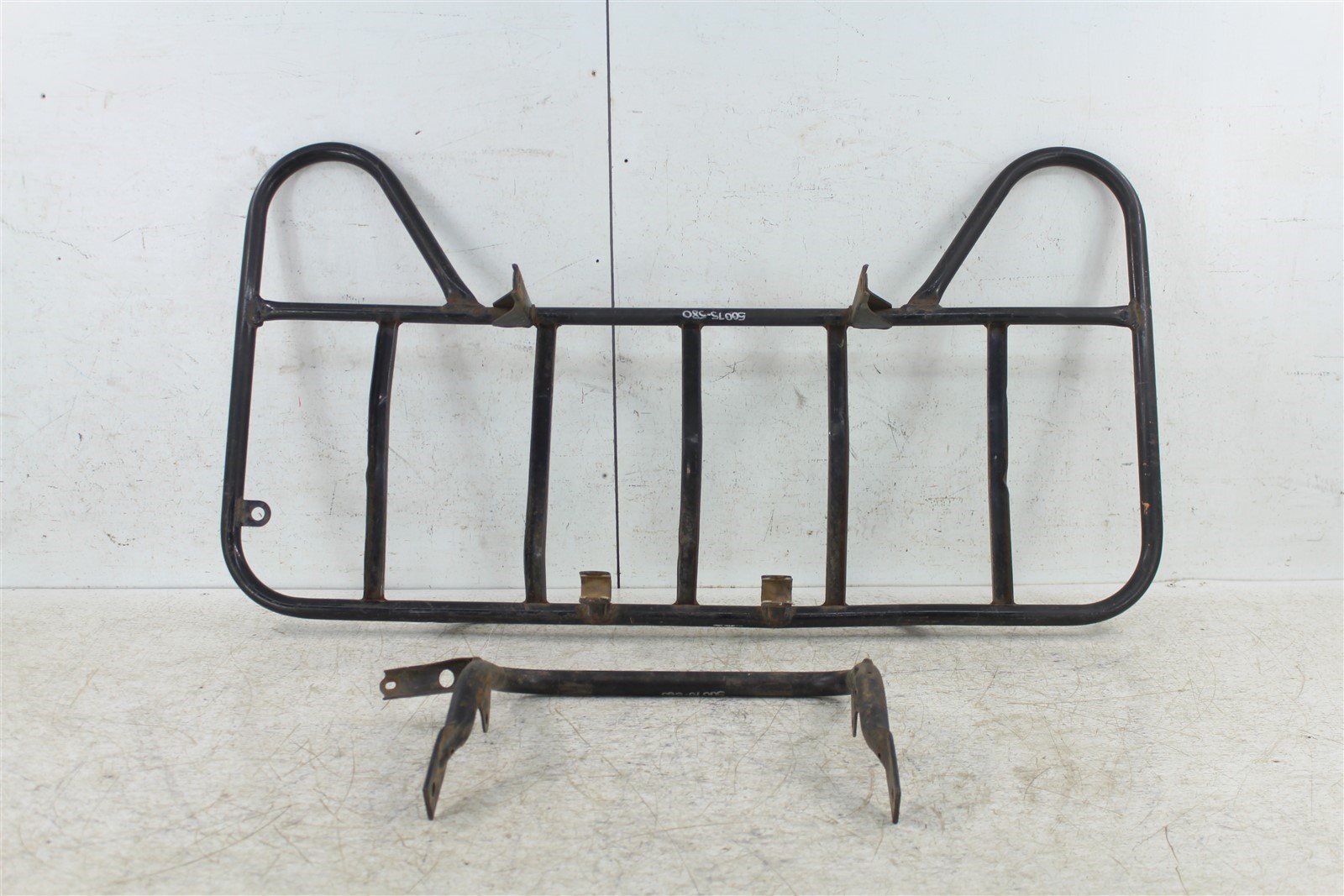 1998 Yamaha Big Bear 350 4x4 Rear Rack Mount Carrier w/ Support Grab Bar