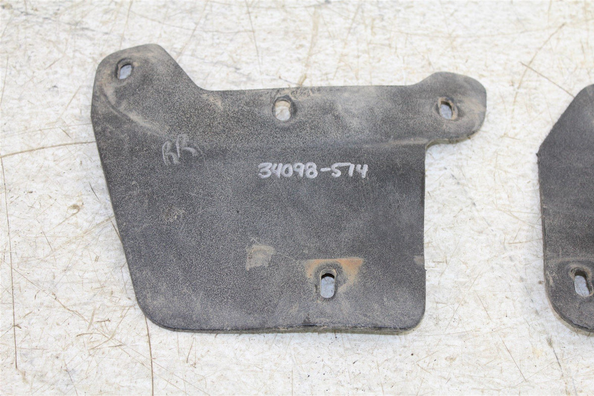 1999 Polaris Trail Boss 250 2x4 Mud Flaps Kick Plates Shields Front Rear