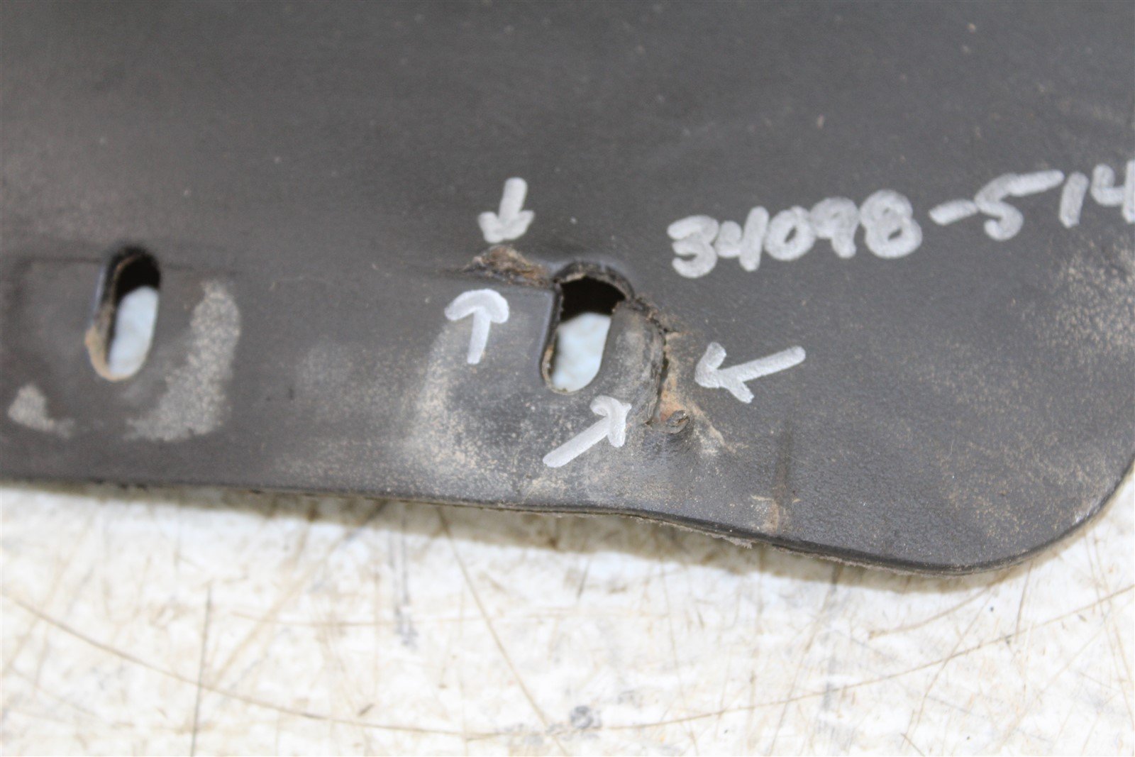 1999 Polaris Trail Boss 250 2x4 Mud Flaps Kick Plates Shields Front Rear