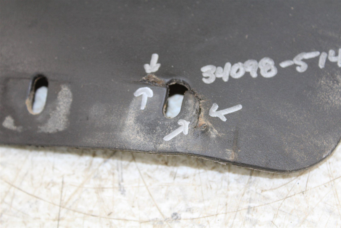 1999 Polaris Trail Boss 250 2x4 Mud Flaps Kick Plates Shields Front Rear