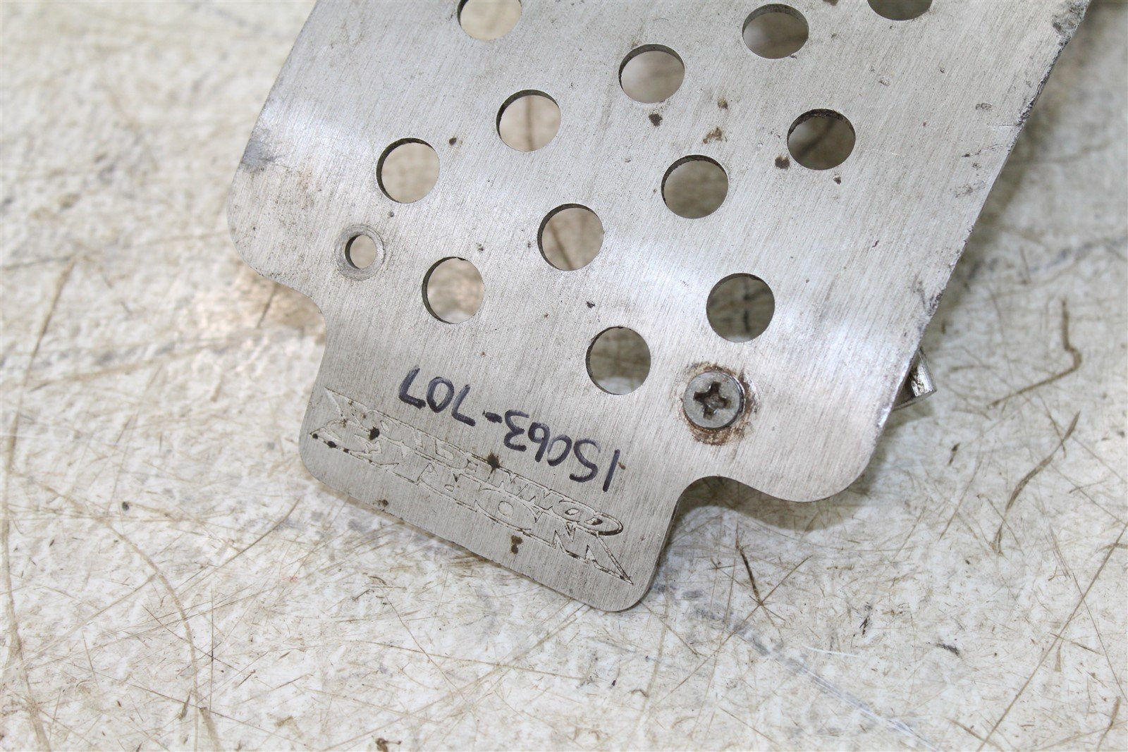 2004 Honda CRF 250R Works Connection Skid Plate Engine Guard Splash Guard