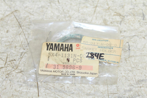 NOS Genuine Yamaha Exhaust Valve Holder Gasket 5X4-1131N-00-00 YZ 125 250 QTY:3