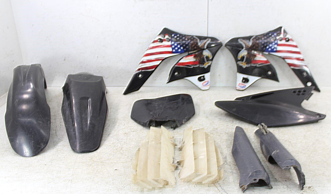 2007 Kawasaki KX 250F Fender Set Rear Front Fenders Tank Shrouds Guards Plates