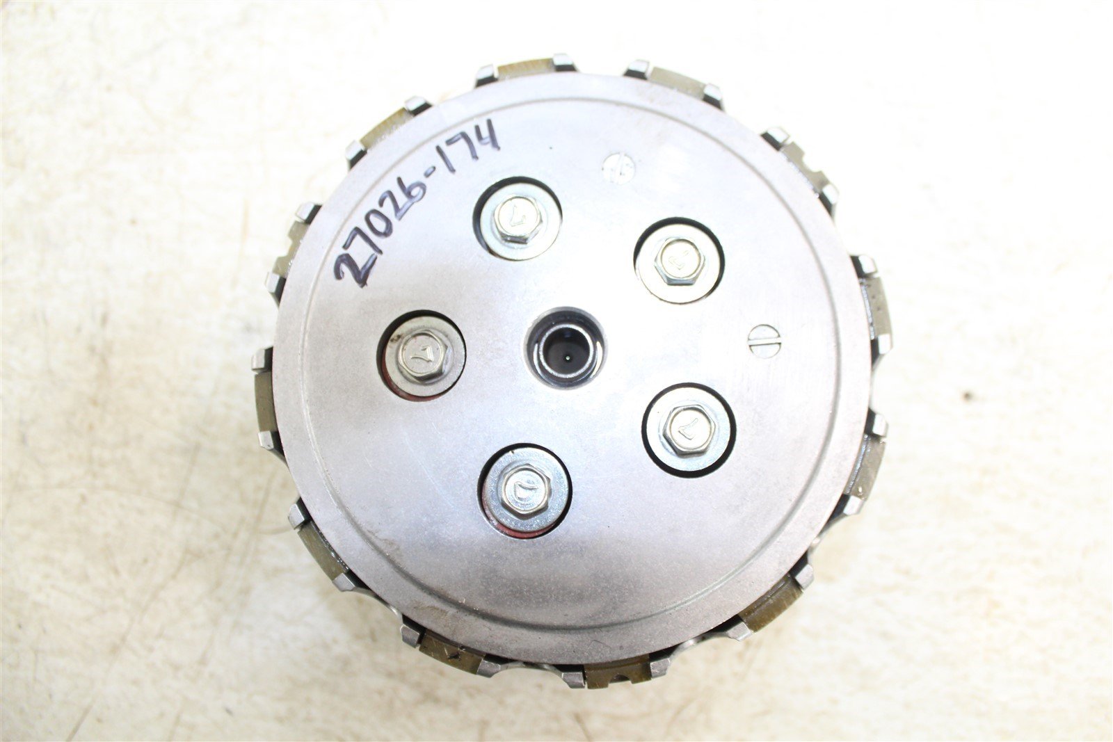 2007 Kawasaki KX 250F Clutch Basket Inner Hub Pressure Plate