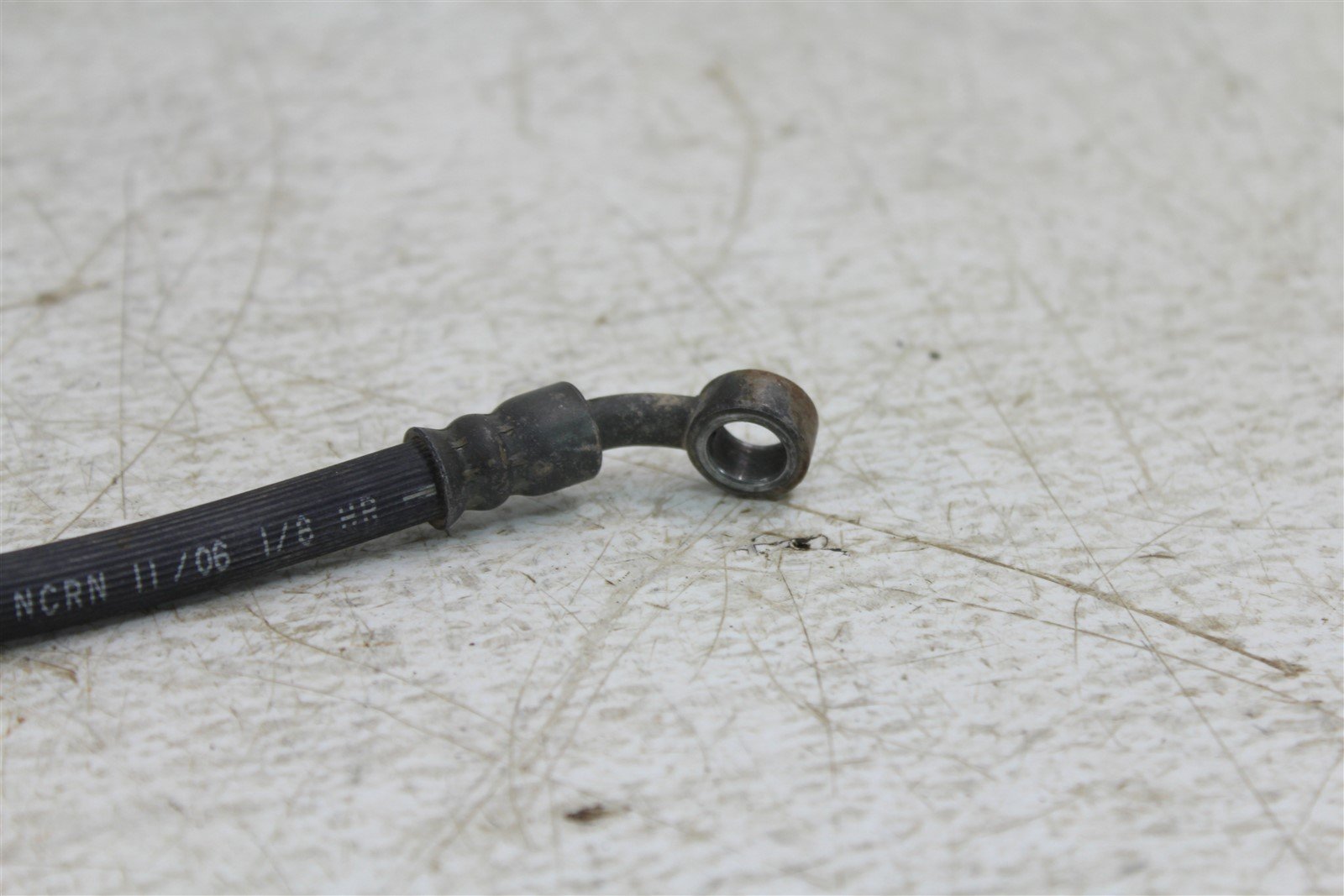 2007 Kawasaki KX 250F Rear Brake Hose Line