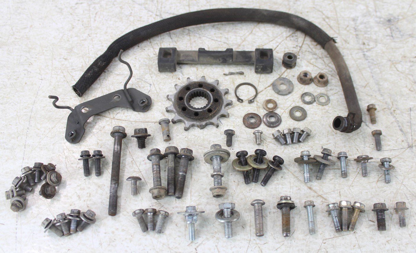 2007 Kawasaki KX 250F Chassis Bolt Kit Hardware