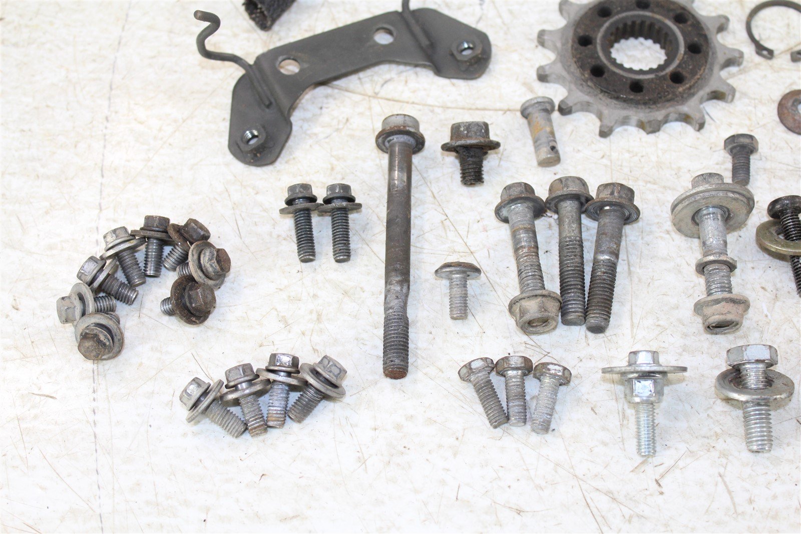 2007 Kawasaki KX 250F Chassis Bolt Kit Hardware